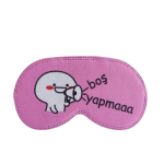 Boş Yapma Göz Bandı | Rahatlatıcı ve Eğlenceli Uyku Maskesi