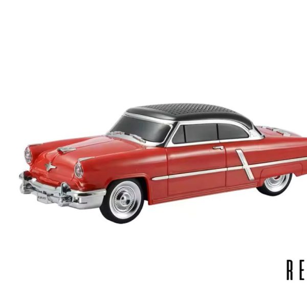 Retro Araba Tasarımlı Bluetooth Hoparlör | FM Radyo | USB/TF Giriş | TWS | 1500mAh Batarya