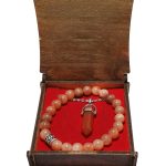 Akik Doğal Taşlı Bileklik ve Çivi Kesim Kolye Seti | Koruma, Denge ve Kararlılık