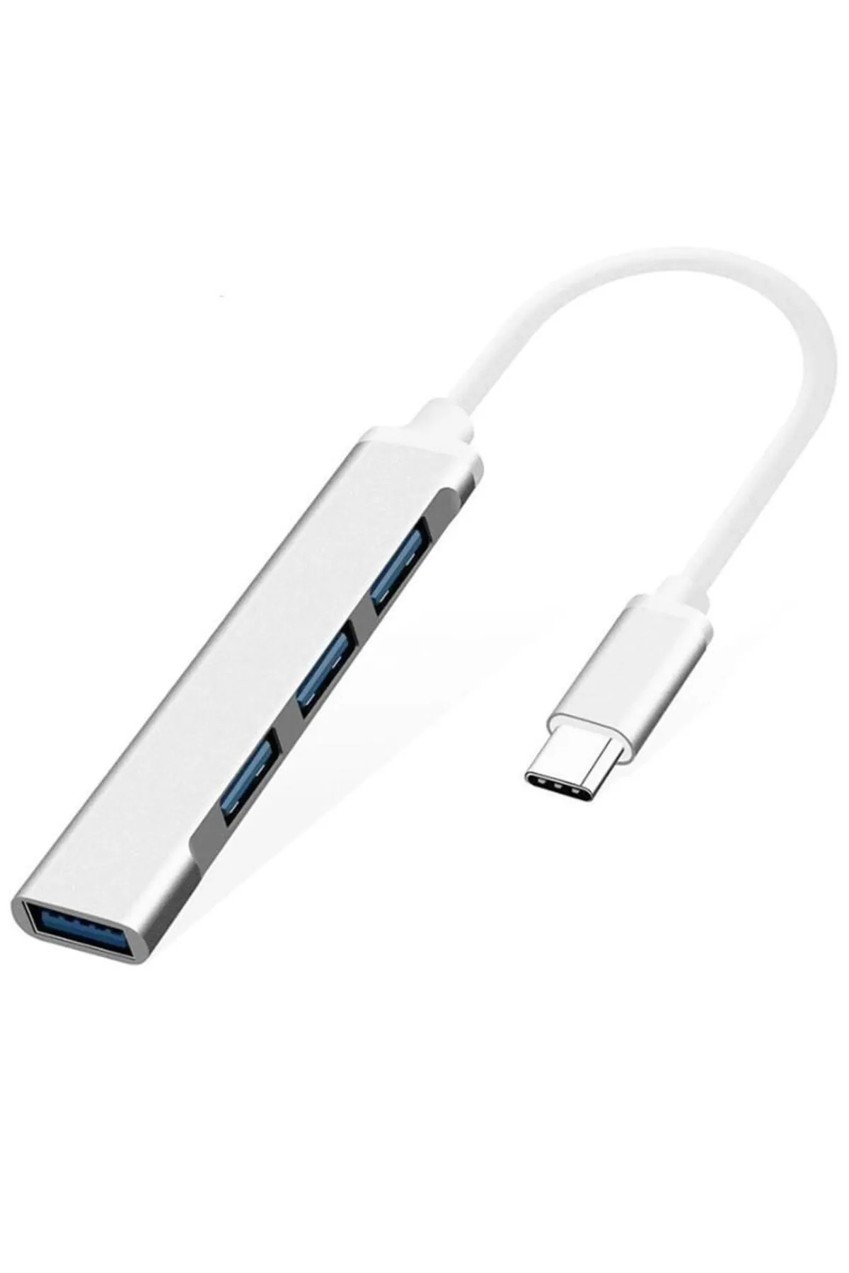 1_org_zoom (25) Type C Girişli Usb Çoklayıcı Usb - 4 Type-C Girişli Usb Çoğaltıcı, Usb Hub Usb 3.0 4-port Hub - Görsel 1