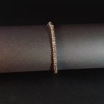 İtalyan Model Çelik Bileklik | Yassı Zincir, 316L Paslanmaz, Unisex ve Kararmaz