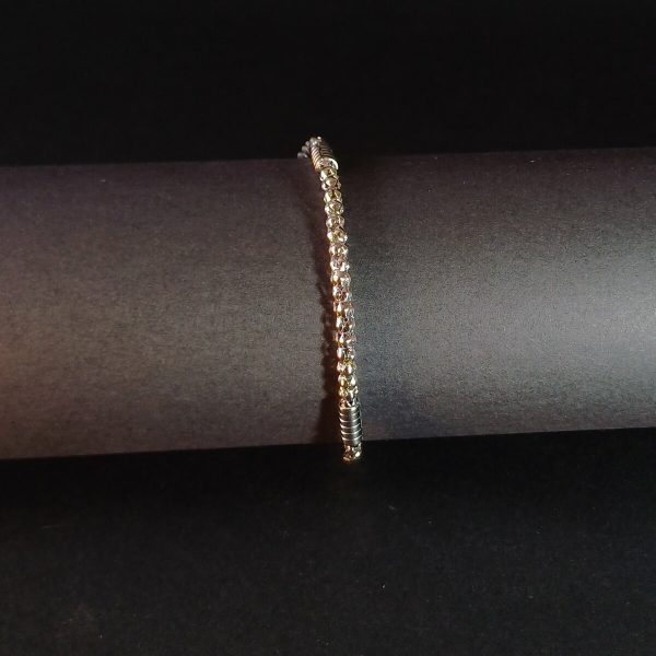 İtalyan Model Çelik Bileklik | Yassı Zincir, 316L Paslanmaz, Unisex ve Kararmaz