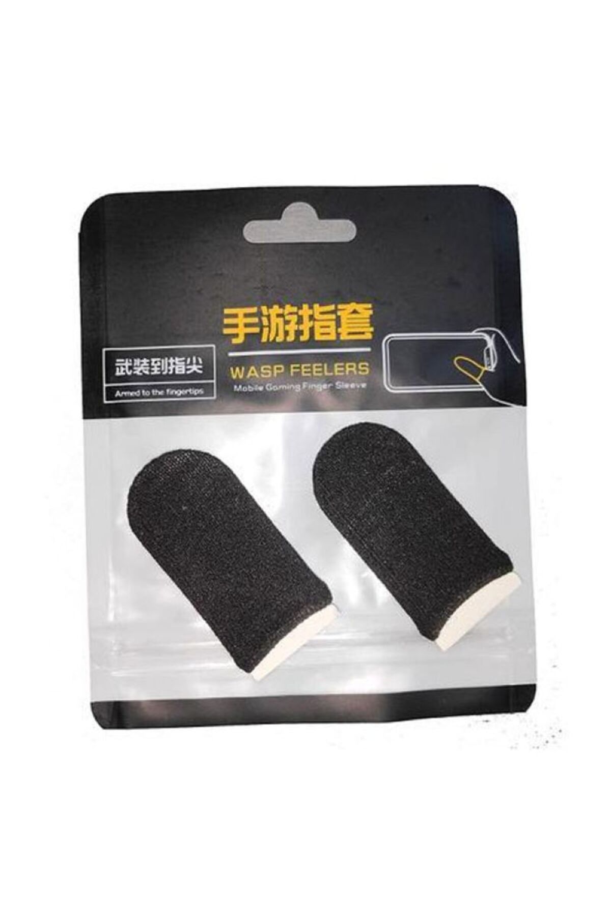 1_org_zoom (26) Mobil Oyun Parmak Eldivenleri Terlemeyi Önleyen Hassas Dokunmatik Eldiven | 2 Parmaklık | Terletmez Kumaş PUBG & Mobile Legends Parmaklık - Görsel 4