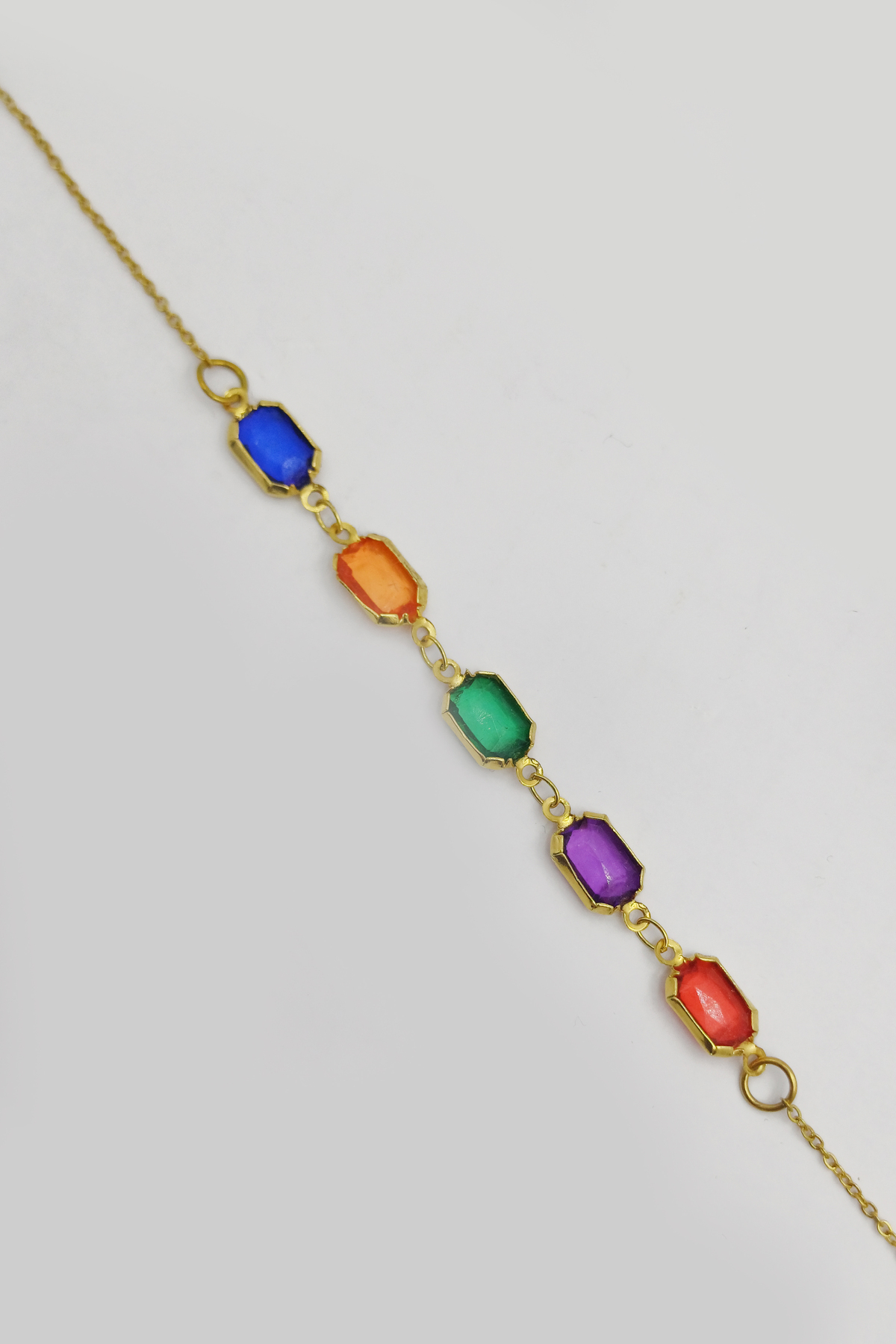 1_org_zoom (27) Zirkon Beş Taşlı Çelik Bileklik | Pırlanta Işıltısında Kararmaz Çelik Bilezik - Görsel 1