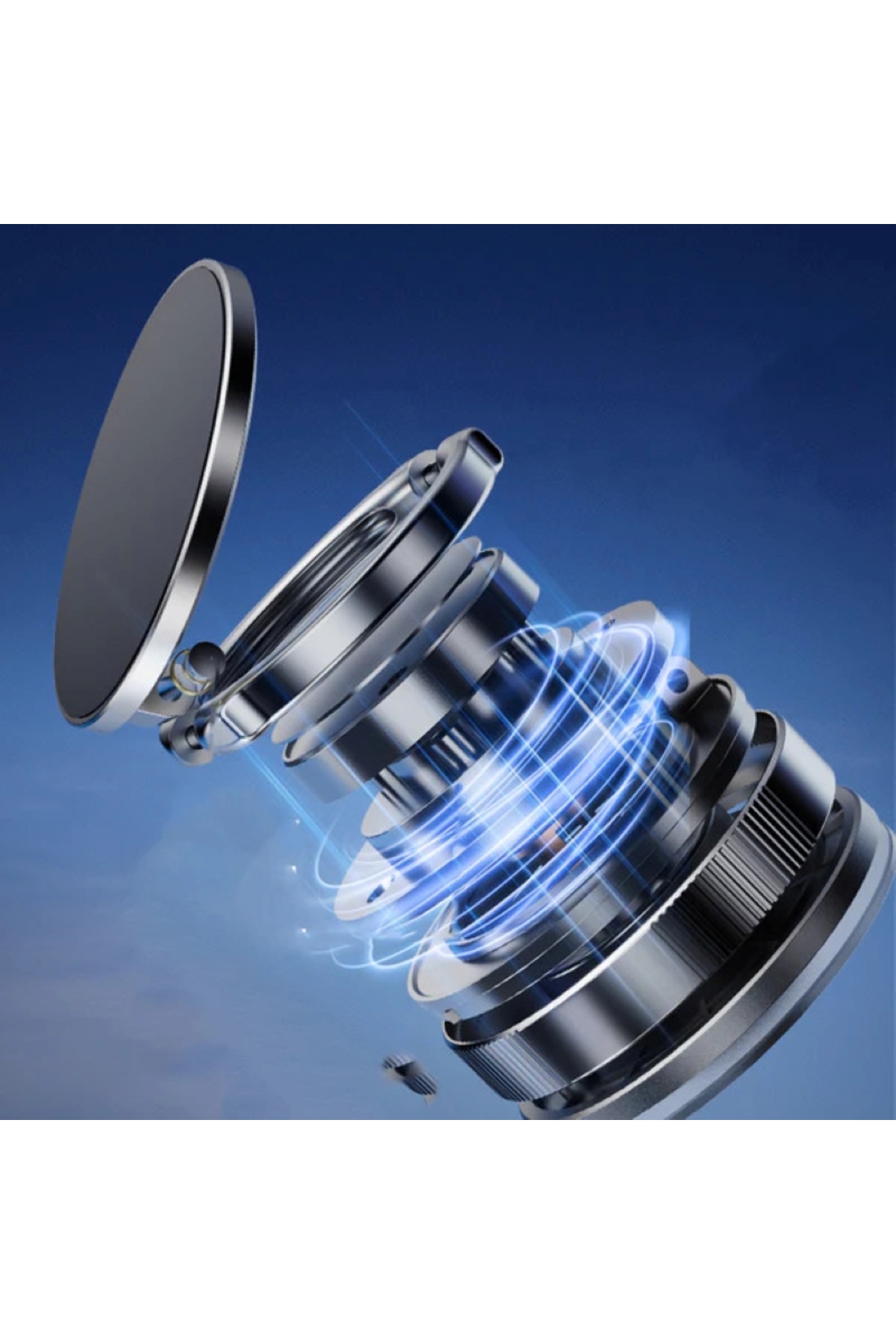 1_org_zoom (32) Manyetik Magsafe Uyumlu Araç Telefon Tutucu 360 Derece Dönen Yüksek Kaliteli Telefon Tutucu - Görsel 5