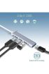 Type C Girişli Usb Çoklayıcı Usb - 4 Type-C Girişli Usb Çoğaltıcı, Usb Hub Usb 3.0 4-port Hub - Görsel 4
