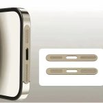 iPhone Alt Hoparlör Koruyucu Sticker Toz Filtresi | Toz Geçirmez Mikrofon Izgara Bandı | 2'li Paket