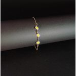 Papatya Detay Çelik Bileklik