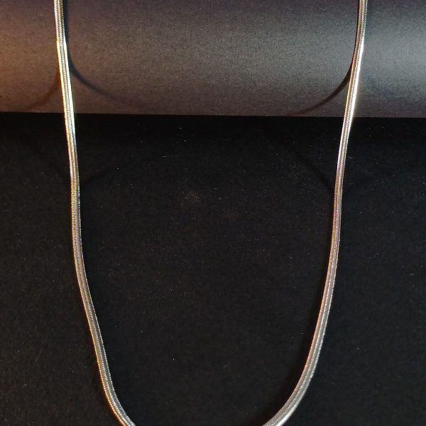 İtalyan Tasarım Çelik Kolye | Gümüş Renk, Kararmaz, Antialerjik Klasik Zincir Kolye