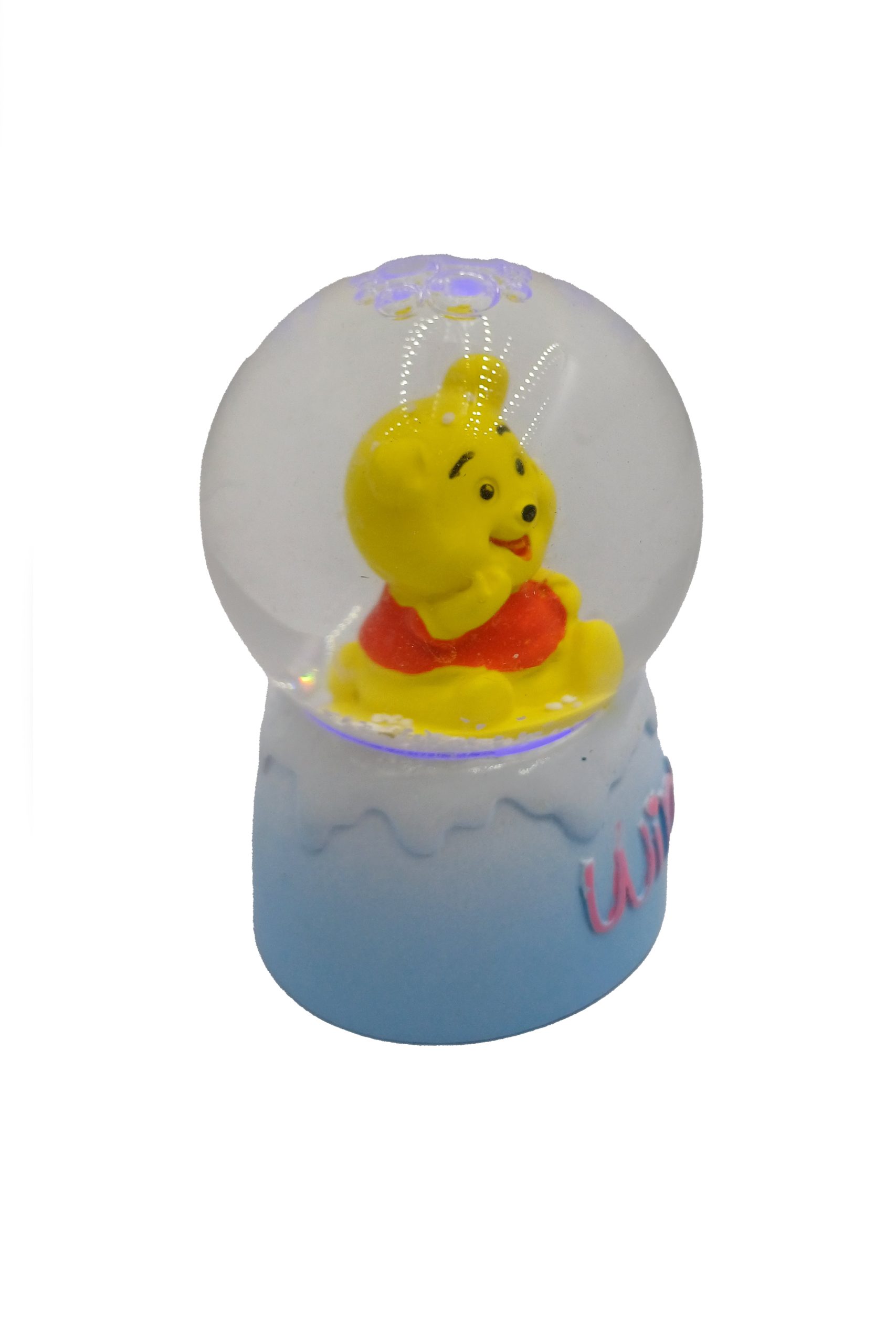 20250504_153706-min Winnie the Pooh Işıklı Müzikli Kar Küresi | Sevimli Hediyelik Eşya - Görsel 3