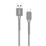 Force CB610M Metal Örgü Micro USB Kablo | 3A Hızlı Şarj, Kopmaz Esnek Yaylı Uç, Data Kablosu