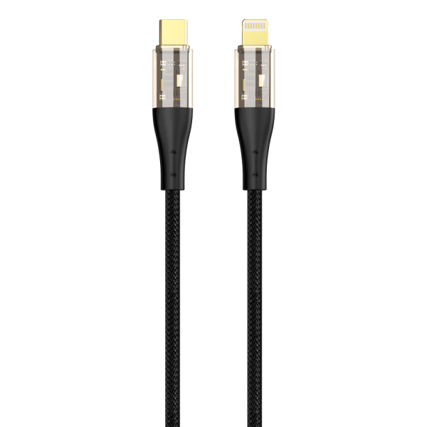 Force CB421L Type-C to Lightning PD Kablo | 30W Hızlı Şarj, Hasır Örgü iPhone Kablosu, Data Aktarımı