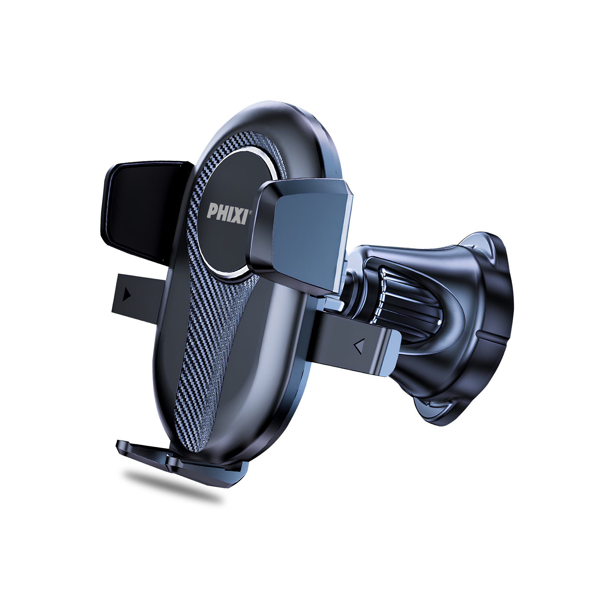 phixi-force-ch37-kavramali-360-kiskacl-23793b Force CH37 Kavramalı Kıskaclı Araç Telefon Tutucu | 360° Döner Başlık, Sarsıntı Önleyici Oto Tutacağı - Görsel 1