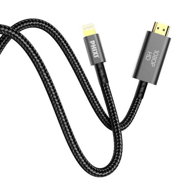 iPhone, iPad için Lightning to HDMI Kablo 1080P Full HD - Force HD17