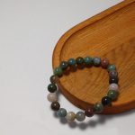 Kahverengi Tonlu Akik Doğal Taş Bileklik | Topraklama, Güven ve Koruma, Elastik