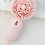 Renkli Mini El Fanı | Taşınabilir, Şarjlı, Güçlü Pervaneli Vantilatör ve Soğutucu